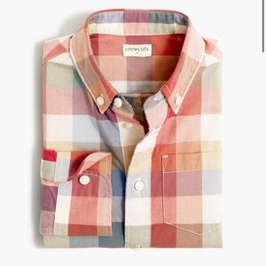 Crewcuts Colorful Spring Plaid Button-Down Shirt